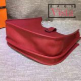 Hermes Red Evelyne GM Shoulder Bag