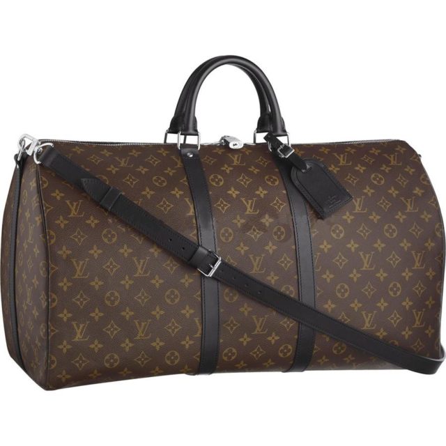 Louis Vuitton Keepall 55 Monogram Macassar