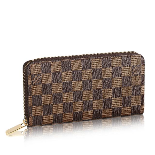 Damier Ebene Zippy Wallet