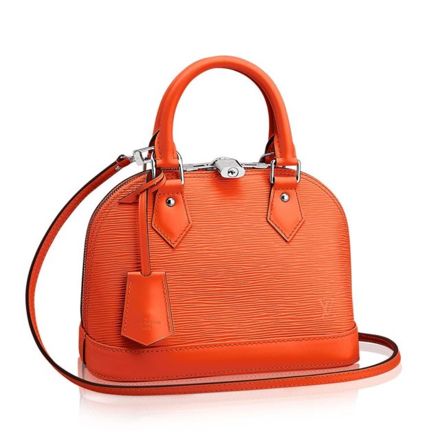 Louis Vuitton Epi Leather Alma BB Orange