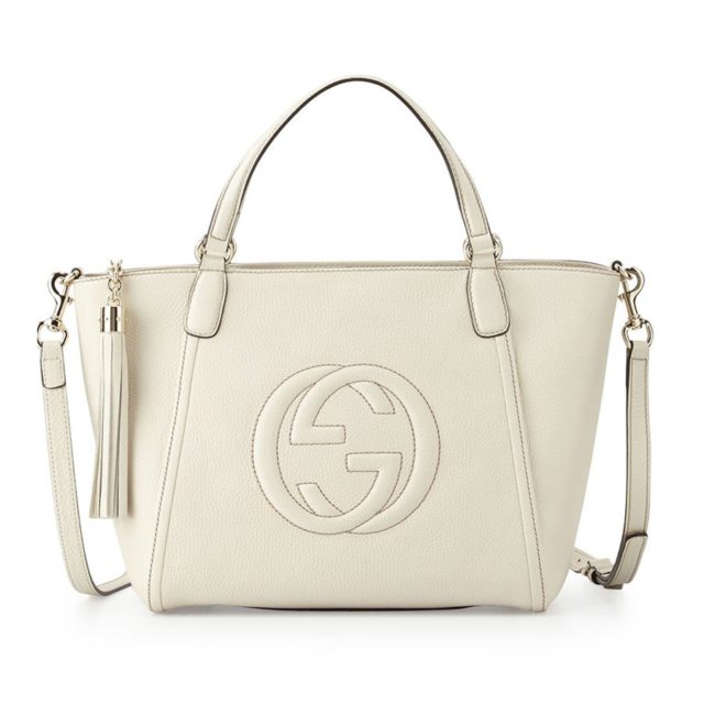 Gucci Soho Small Leather Bag White