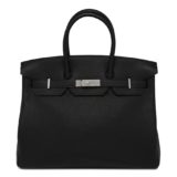 HermesBirkinBlackTogoBag