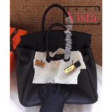 HermesBirkinBlackTogoBag