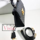 Gucci Padlock GG Supreme Bag Black