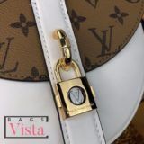 Chantilly Lock Monogram Canvas White