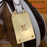 Chantilly Lock Monogram Canvas White