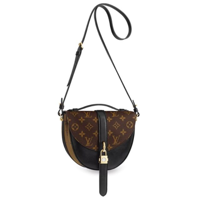 Chantilly Lock Monogram Canvas Black