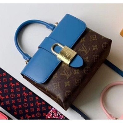 Louis Vuitton Locky BB Top Handle Bag M44321 Blue 2019 (KD-9021411 )