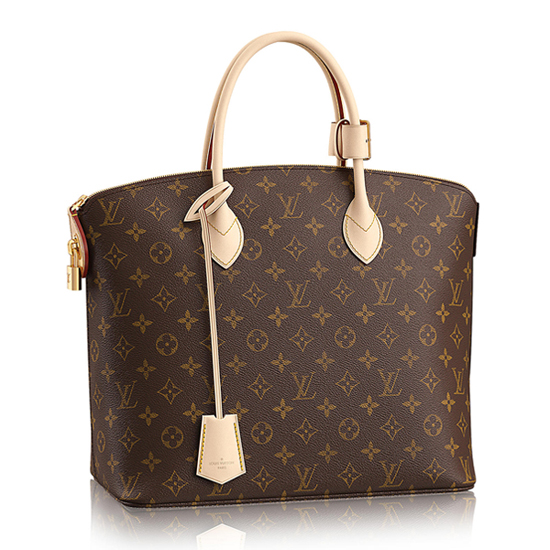 Louis Vuitton M40606 Lockit MM Tote Bag Monogram Canvas