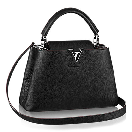 Louis Vuitton M42242 Capucines PM Tote Bag Taurillon Leather