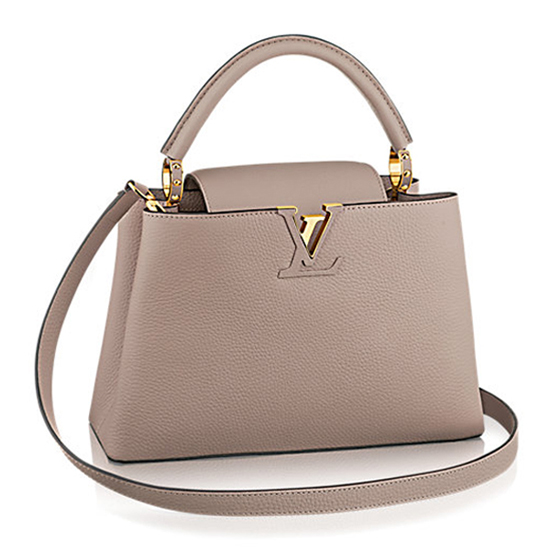 Louis Vuitton M42253 Capucines PM Tote Bag Taurillon Leather