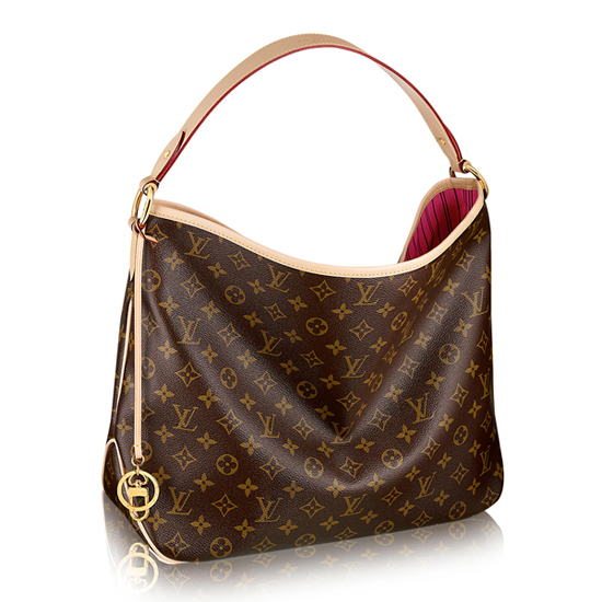 Louis Vuitton M50157 Delightful MM Hobo Bag Monogram Canvas