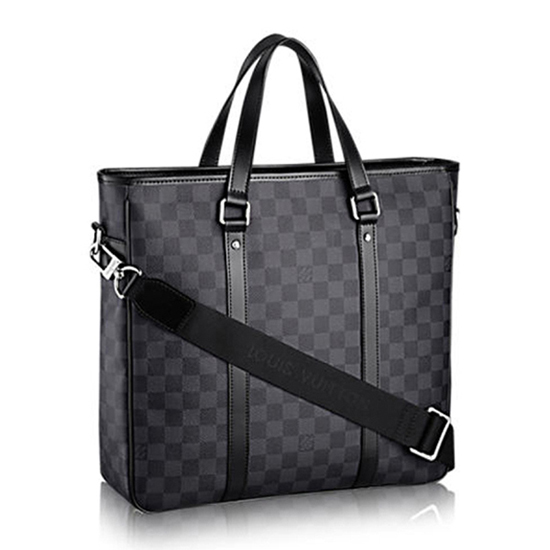 Louis Vuitton N41259 Tadao PM Briefcase Damier Graphite Canvas