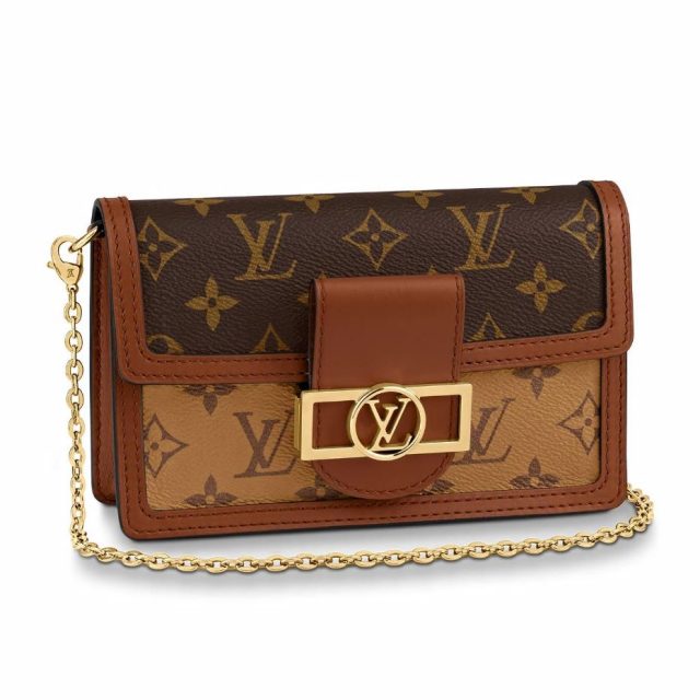 LV Dauphine Chain Wallet 2020