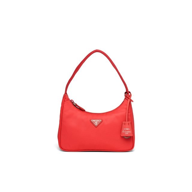 Prada Re-Edition 2000 nylon mini-bag Red