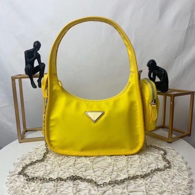 Prada Re-Edition 2000 nylon mini-bag Yellow